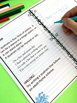 30 Days of Poetry: A Creative Writing Notebook by Just Add Students