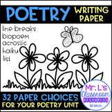 Poetry Writing Paper - Writing Workshop
