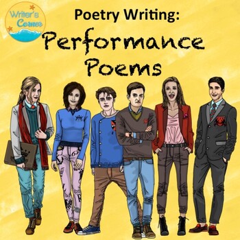 Preview of Poetry Writing - Choral Reading, Oral Interpretation, Drama Creative Writing Sub