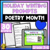 Poetry Writing Prompts | Figurative Language | Paper or Digital 