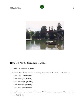 Preview of Poetry: Writing Summer Tanka