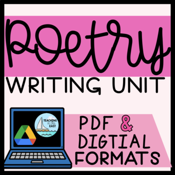 Preview of Poetry Writing Templates | Poetic Devices Worksheets | PDF & Google Formats