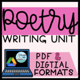 Poetry Writing Templates | Poetic Devices Worksheets | PDF