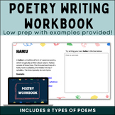 Poetry Writing Unit - Creative Writing Lessons and Activity