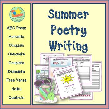 Poetry Writing Unit - Summer by Sandra Naufal | TPT