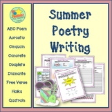 Poetry Writing Unit - Summer