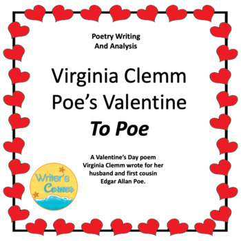 Preview of Poetry Writing  Virginia Clemm Poe's Valentine To Poe  Analysis Creative Writing