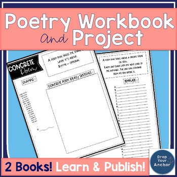 Preview of Poetry Writing Workbook and Project