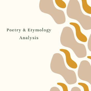 Preview of Poetry and Etymology