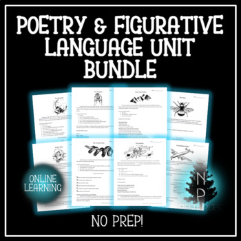 Preview of Poetry and Figurative Language Unit Bundle