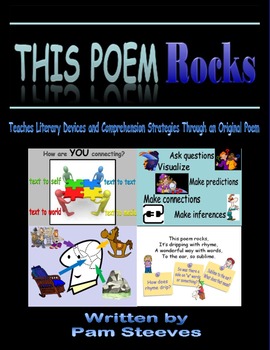 Preview of Poetry and Literary Devices, Comprehension Strategies, Anchor Charts, Activities