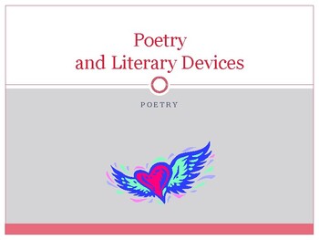 Preview of Poetry and Literary Devices Defined and Illustrated With Examples