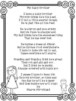 Poetry for Second Grade-Common Core Algined by Sharon Strickland