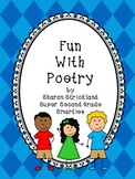 Poetry for Second Grade-Common Core Algined