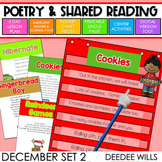Poetry Poems for Christmas Cookies, Reindeer, Gingerbread,