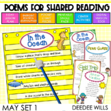 Poetry for Shared Reading - Ocean and End of the Year Poems for May Set 1