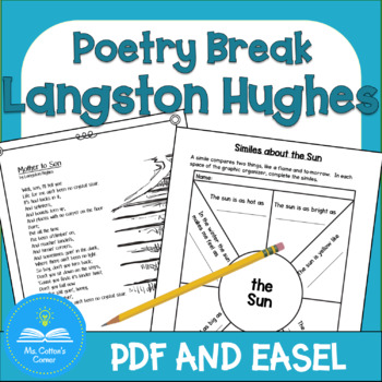 Preview of Poetry unit -  Langston Hughes- Text Dependent Questions - Black History