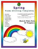 Poetry writing template 10 types 19 templates Spring