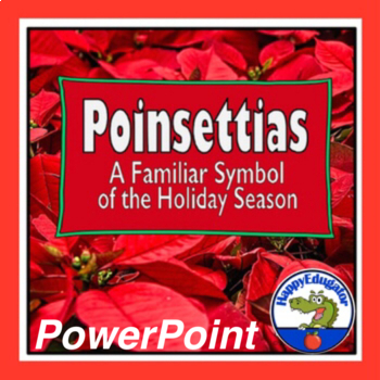 Preview of Poinsettias - Christmas Symbol PowerPoint