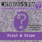Point & Slope Whodunnit Activity - Printable & Digital Gam