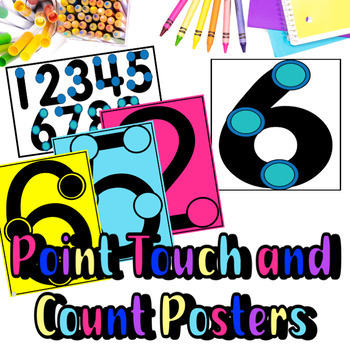 Preview of Hands-On Point, Touch, Count Math Fact Fluency Strategy: Numbers with Dots