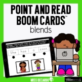 Point and Read BLENDS Boom Cards™️ Distance Learning