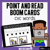 Point and Read CVC Boom Cards™️ Distance Learning