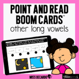 Point and Read Other Long Vowels Boom Cards™️