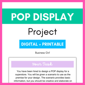 Preview of Point of Purchase Display Project