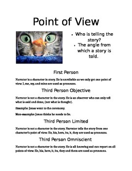 Point of View by The Socratic Life | TPT