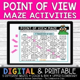 Point of View Activities | Maze Puzzles | Distance Learning