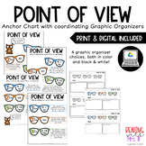 Point of View Anchor Chart with Graphic Organizer (PRINT &