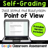 RL4.6 Self-Grading Point of View Quiz  [DIGITAL + PRINTABLE]