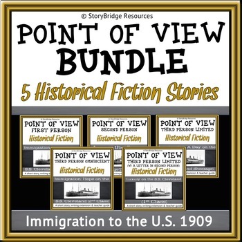 Preview of Point of View BUNDLE-5 Short Historical Fiction Stories