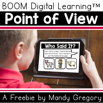 Preview of Point of View: Boom Digital Learning Cards
