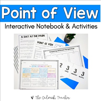 Preview of Point of View Interactive Notebook & Activities