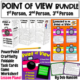 Point of View Bundle of Activities: Worksheets, Task Cards