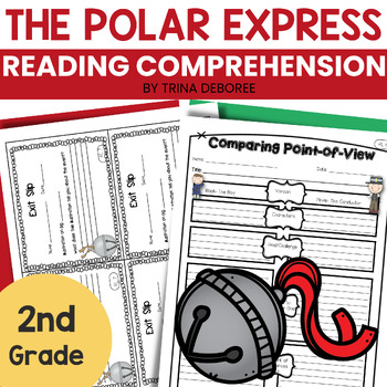 Preview of Polar Express Activities | Christmas Reading Comprehension for 2nd Grade