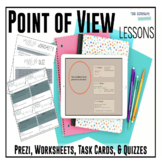 Point of View – Worksheets, Task Cards, Quizzes