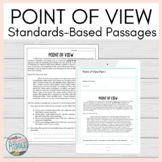 Point of View Context Clues Comprehension Passages and Que