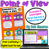 Point of View Craftivity in Print and Digital: 1st Person 