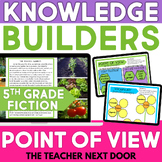 Point of View Digital Reading for 5th Grade -  First Perso