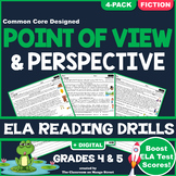 Point of View: ELA Reading Comprehension Worksheets | GRAD
