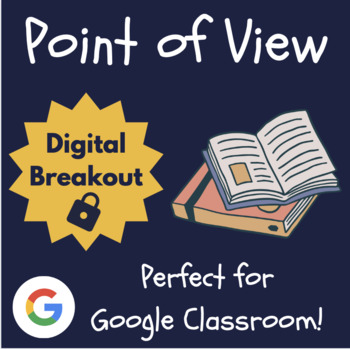 Preview of Point of View Escape Room | Reading and Writing Digital Breakout