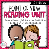 Point of View Fiction Reading Unit With Centers THIRD GRADE