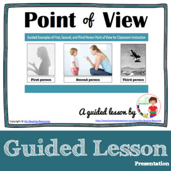 point of view 1st 2nd 3rd person