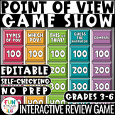 Point of View Game Show | ELA Test Prep Reading Review Gam