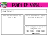 Point of View Graphic Organizers / RL.2.6 Character's POV