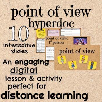Preview of Point of View Hyperdoc - DISTANCE & ONLINE LEARNING