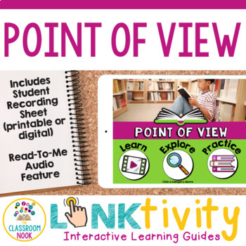 Preview of Point of View LINKtivity® (First Person, Second Person, Third Person)